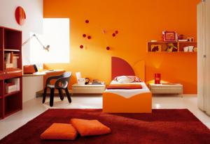  جذابیت رنگ نارنجی در دکوراسیون منزل   