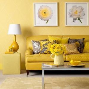 زیبایی رنگ زرد در دکوراسیون خانه شما